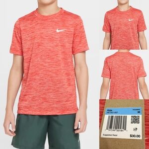 Nike Kids Heathered Short Sleeve Tee